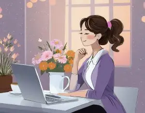 Graphiste webdesigner spécialisée dans le domaine de la décoration