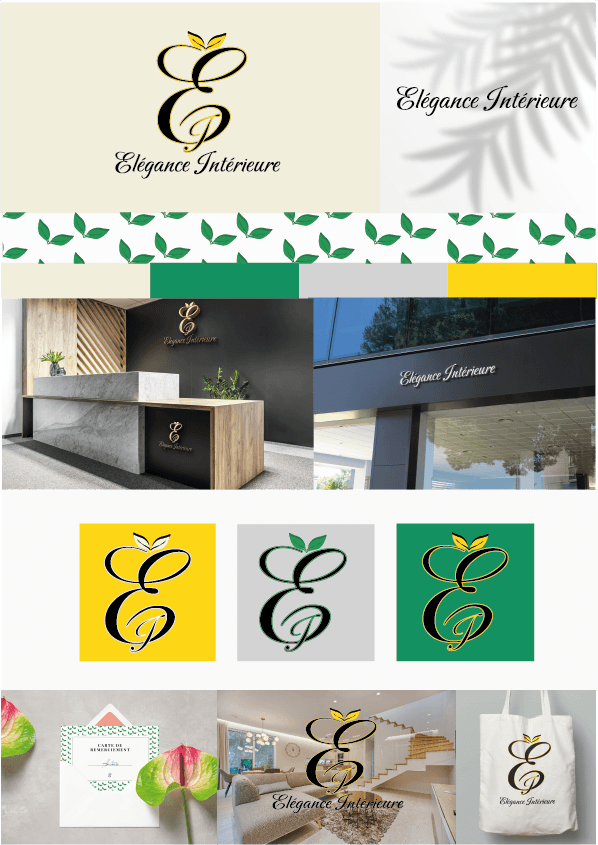 identité visuelle décorateur d'intérieur