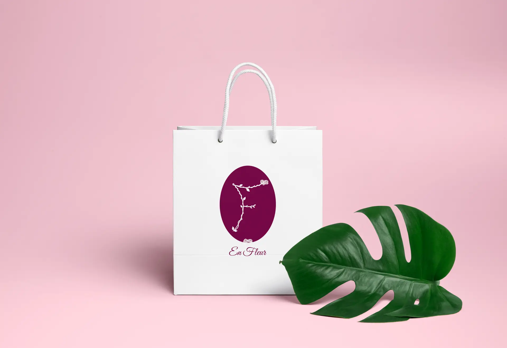 identité visuelle - en fleur - fleuriste