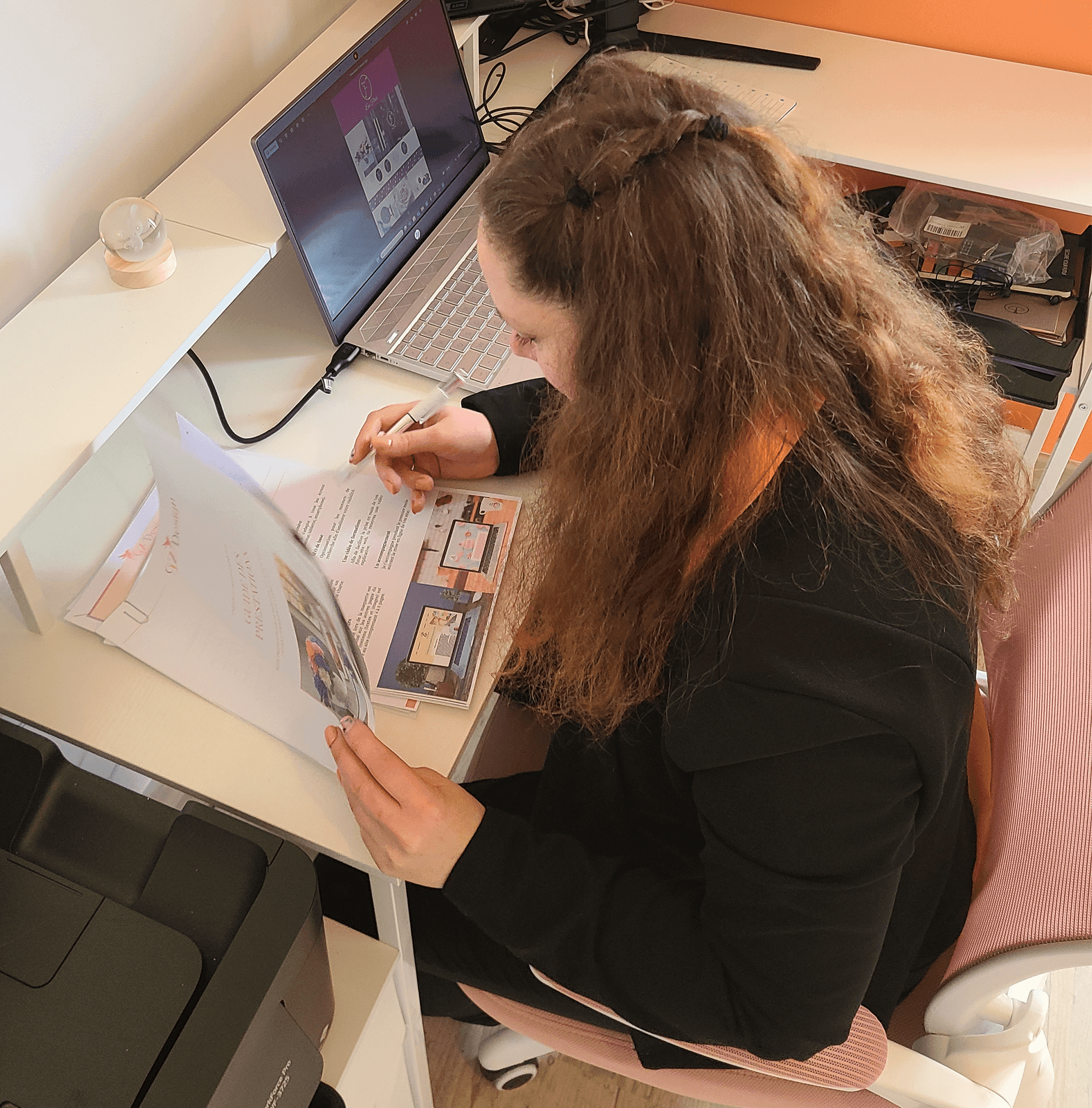 graphiste webdesigner spécialisée dans le domaine de la décoration - GZ Design