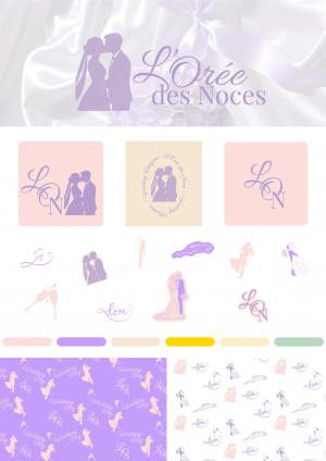 L'Orée des noces - Identité visuelle préconçue