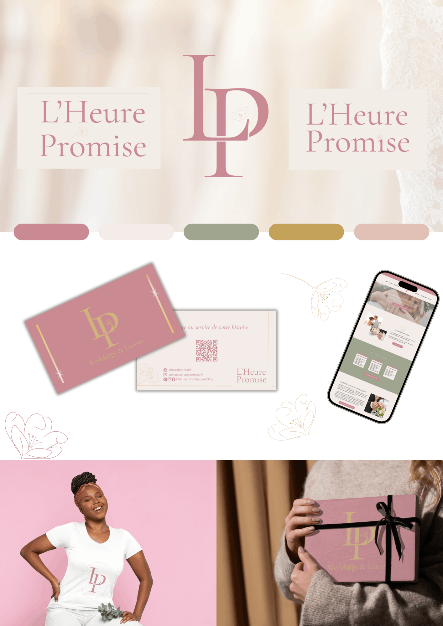 Identité visuelle L'Heure Promise